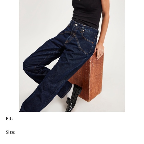 Levi's Denim - Levi's Women Straight Leg Jeans in Dark Indigo